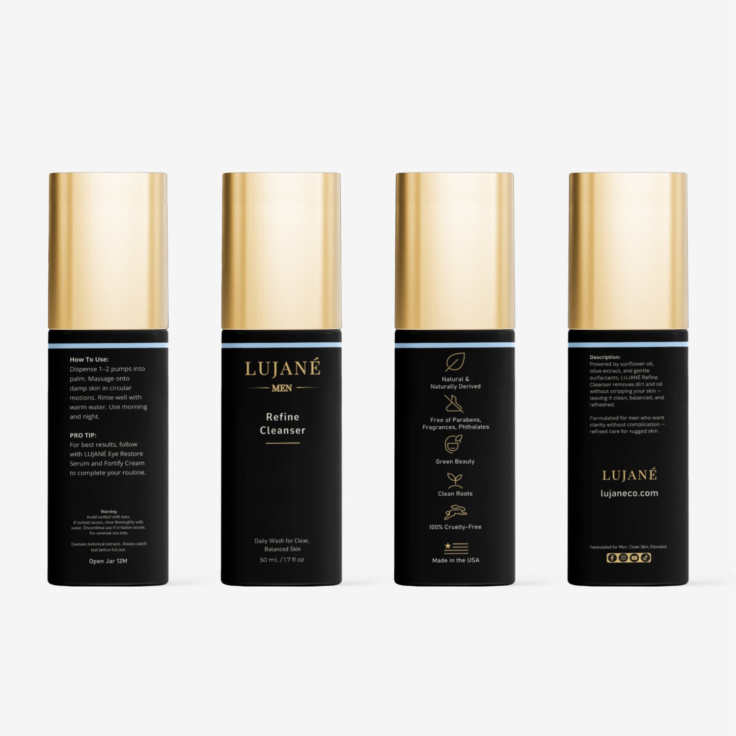 LUJANÉ MEN-Refine Cleanser